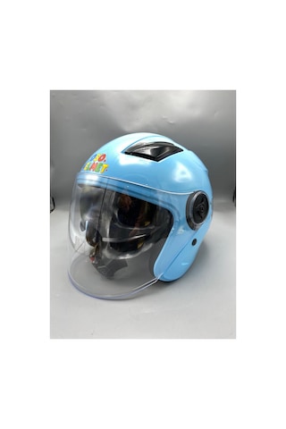 Açık Kask Çocuk Mavi