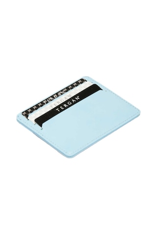 Tergan Mavi Deri Unisex Kredi Kartlık - S1kk00001050-m0k Mavi
