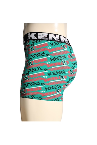 Kenn Paul Erkek Kp Desenli Pamuklu Boxer Dayanıklı Kumaş Rahat Boxer Çok Renkli