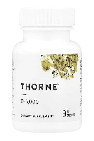 Thorne D-5000 Vitamin D3 60 Kapsül Orijinal Usa Menşeii Dmmedicineden