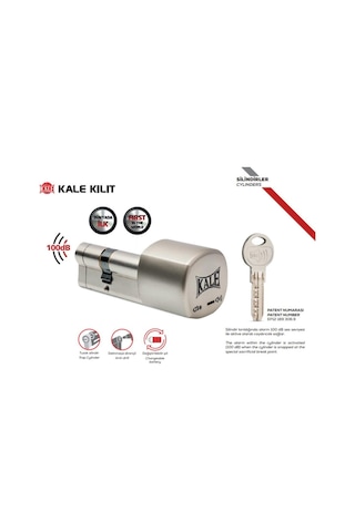 Kale 164asyn Alarmlı Silindir 68 Mm Saten N11.924