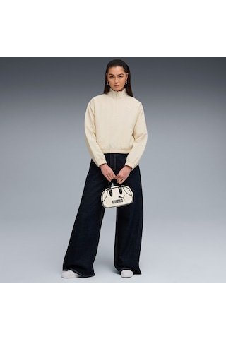 Puma Women Sweatshırt Ekru