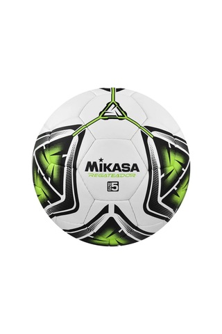 Regateador Sentetik Deri Halı Saha Futbol Topu 5 Numara El Dikişli + Pompa + Havlu Bileklik Yeşil