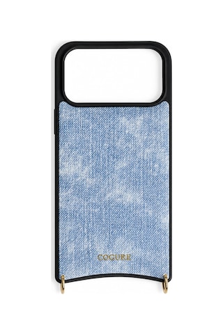 Kombinlenebilir - İphone 18 Pro / 17 Pro Uyumlu Magsafe Oval Kılıf Hera Serisi - By Bero Lina Denim Silikon