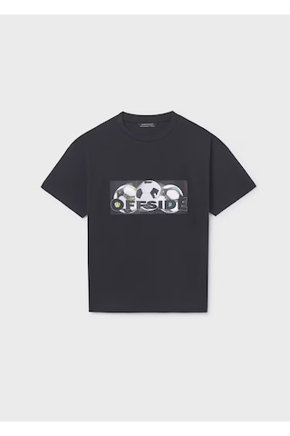 Mayoral Erkek Çocuk T-shirt 6033 Siyah