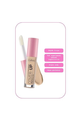 Callista Cover Up Concealer Yoğun Kapatıcı Göz Altı Kapatıcısı - 30 Soft Sand