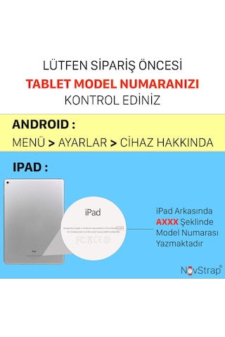 Samsung Galaxy Tab A11 / A9 8.7 İnç Sm-x130 X110 İle Uyumlu Popit Tablet Kılıfı Askılı Standlı Arka Kapak