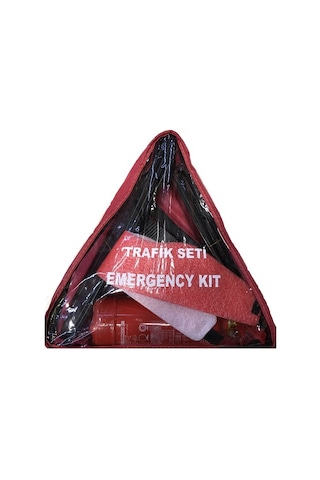 7 Parça Trafik Seti Araç Muayene Yönetmenliğe Uygun Bez Çantalı