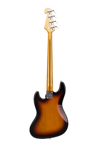 Sx Sjb62c+/3ts Tortoise Shell Pickguard Bas Gitar, 3-tone Sunburst