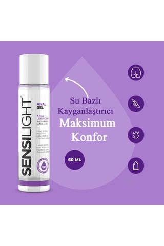 İntimateline Sensilight 60 Ml Anal Kayganlaştırıcı Jel