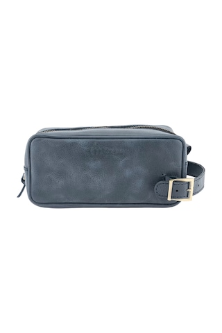 Twingold İsme Özel Dopp Kit Kişisel Bakım Ve Seyahat Çantası - %100 Rainbow Deri - Ac14004 - Lacivert Lacivert