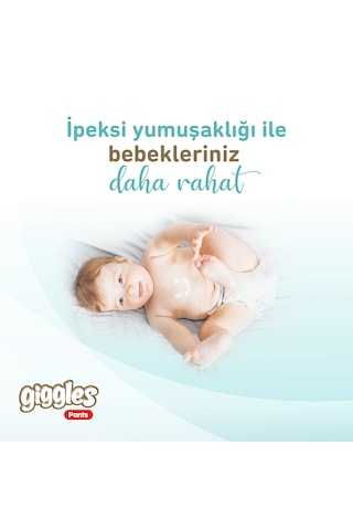 Giggles Pants Külotlu Bebek Bezi 4 Numara Maxi 30 Adet
