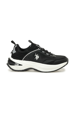U.s. Polo Assn. Neo 4pr Siyah Erkek Koşu Ayakkabısı 000000000101812402 Siyah - Beyaz