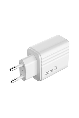 Mobilefix Play Serisi Pl1 Lightning 2in1 Seyahat Şarj Aleti 12w - Beyaz Beyaz