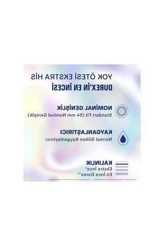 Extra His Prezervatif, 20 Adetlik Paket, Yüksek Hassasiyet