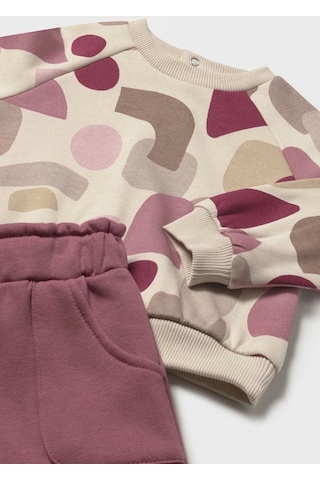 Mayoral Kız Çocuk Sweatshirt Takım 2845 Pembe