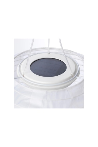 Ikea Solvınden Güneş Enerjili Led Sarkıt Lamba, 30 Cm, Beyaz Çok Renkli