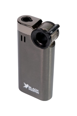 Black Martin Tek Torch Pürmüz Gunmetal Puro Çakmağı - Tr9290