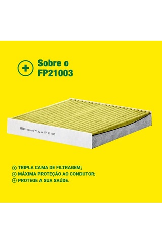 Mann-fılter Kabin Filtresi Fp 21 003 Honda Standart