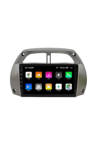Toyota Rav 4 2001-2004 Android Multimedya Carplayli 9 İnc Hd Ips Ekran 4gb/64gb Kamera Hediyeli 9"