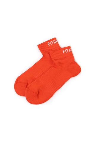 Premium Performance Quarter Turuncu Unisex Spor Çorap