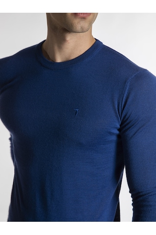 Trussardi Trussardı Erkek Kazak TRRD003641 Mavi