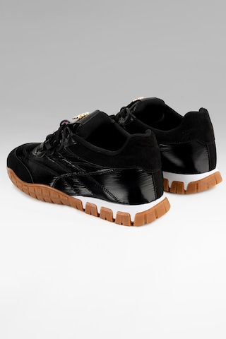 Tw Tonny White Newyork 034 Kadın Spor Aykı Su Geçirmez Ortopedik Taban Sneaker Günlük Yürüyüş Ayk Siyah