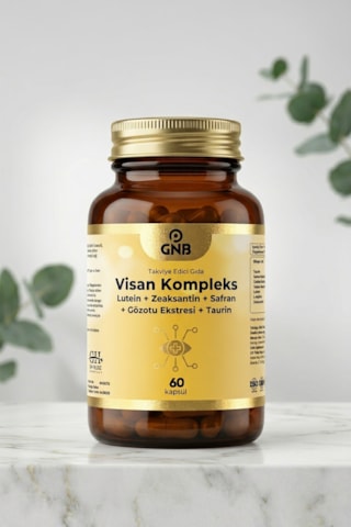 Gnb Visan Kompleks Lutein + Zeaksantin + Safran+ Gözotu Ekstresi + Taurin İçeren Takviye Edici Gıda 60 Kapsül Gnb Visan Kompleks Lutein + Zeaksantin + Safran+ Gözotu Ekstresi + Taurin İçeren Takviye Edici Gıda 60 Kapsül