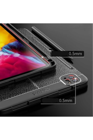 Apple Uyumlu iPad Pro 11 2020 Tablet Kılıf Lüx Tasarım Silikon Kapak