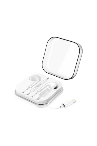 Hoco M1 Max Mikrofonlu Kablolu Apple Uyumlu iPhone Lightning Kulak İçi Kulaklık