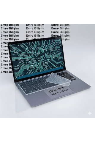 Klavye Koruyucu Silikon 15,6 Inc 36 13 Cm'dir Laptop Notebook Dizüstü Pc Bilgisayar İçin 1 Adet