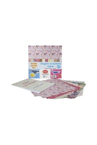 Bigibu Karışık Desenli 6 Desen 5'er Adet Origami Başlangıç Seti 15x15 Cm 8680422599378 Diğer