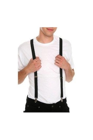 Streetstyle Unisex Pantolon Askısı - Siyah