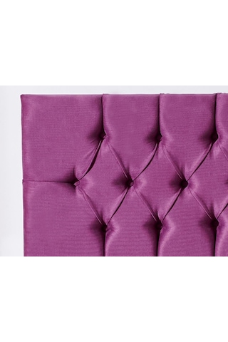 Nironyatak Niron Purple Çift Kişilik Yatak Başlığı - 160 Cm Mor Kumaş Başlık