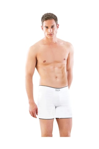 Amora Secret Beyaz Mı Emay 2108 Seamless Uzun Erkek Boxer