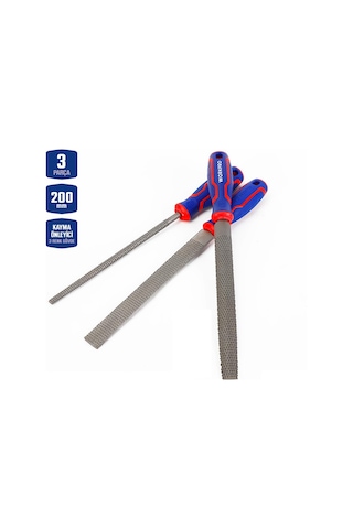 Workpro Wp201703 3 Parça 200mm Profesyonel Ahşap Törpü Seti