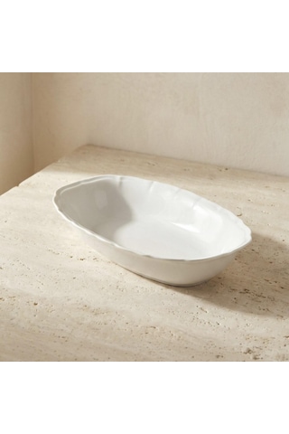 Aryıldız Voyage Derin Kayık Tabak 21cm 153ar278116 Krem