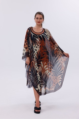 Tarzını Seç Kimono Pareo - Tesettür Pareo - Marmaris Model 240x135 Cm Çok Renkli