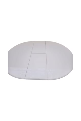 Masa Baba Ihlamur Ağacı Ayak Açılır 100 Cm Ahşap Mdf Parlak Krem Lake Boya Kutuda Sevk El Yapım