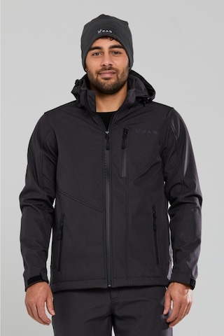 Erkek Sagwon Softshell Mont Siyah