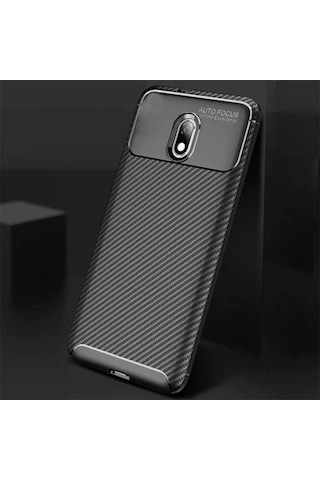 Xiaomi Redmi 8A Kilif Karbon Silikon Case 391302799