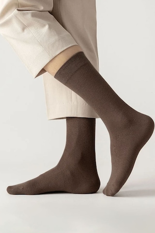 Kral Socks Erkek Yazlık Bambu Soket Uzun 8 Çift Karma Renkli Çorap Asorti