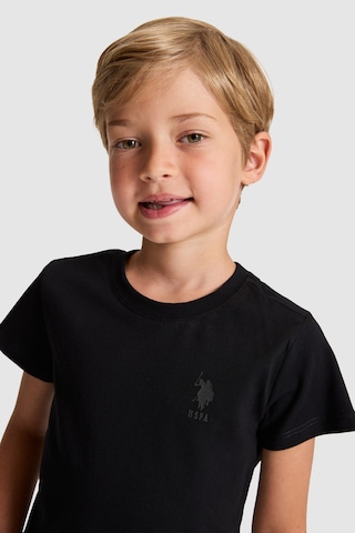 U.S. Polo Assn. Erkek Çocuk Siyah Tişört Basic 50325555-vr046