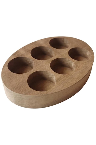 Suntek Uçucu Yağ Ekran Depolama Düzenleyici Raf Ceviz-6-yuva Ceviz 6 Yuva