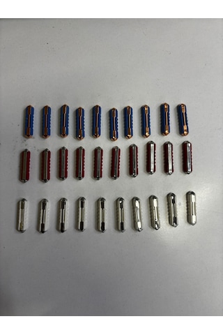 Mta Taş Sigorta 8 Amper 16 Amper 25 Amper Karışık 30 Adet