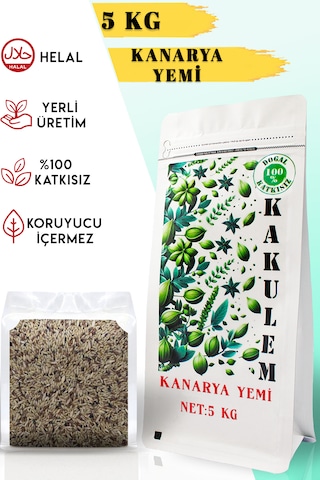 Kakulem Sertifikalı Premium Karışık Kanarya Yemi 5 Kg