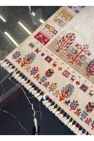 Hoom Rugs Sultani 809 Stone Klasik Salon Halısı Çok Renkli