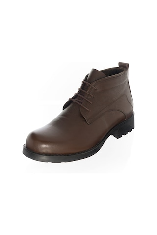 45-46-47-48-49-50 Numara F1881 Kahve Deri Erkek Büyük Numara Üst Kalite Bot Kahve