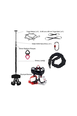 Avessa Fdk-1000 Bungee Jumping Pro Egzersiz Aleti