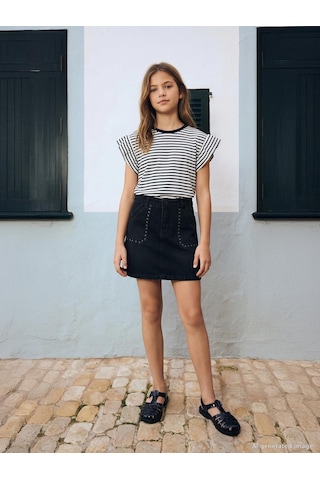Civil Girls Tokalı 36- Sandalet - Siyah